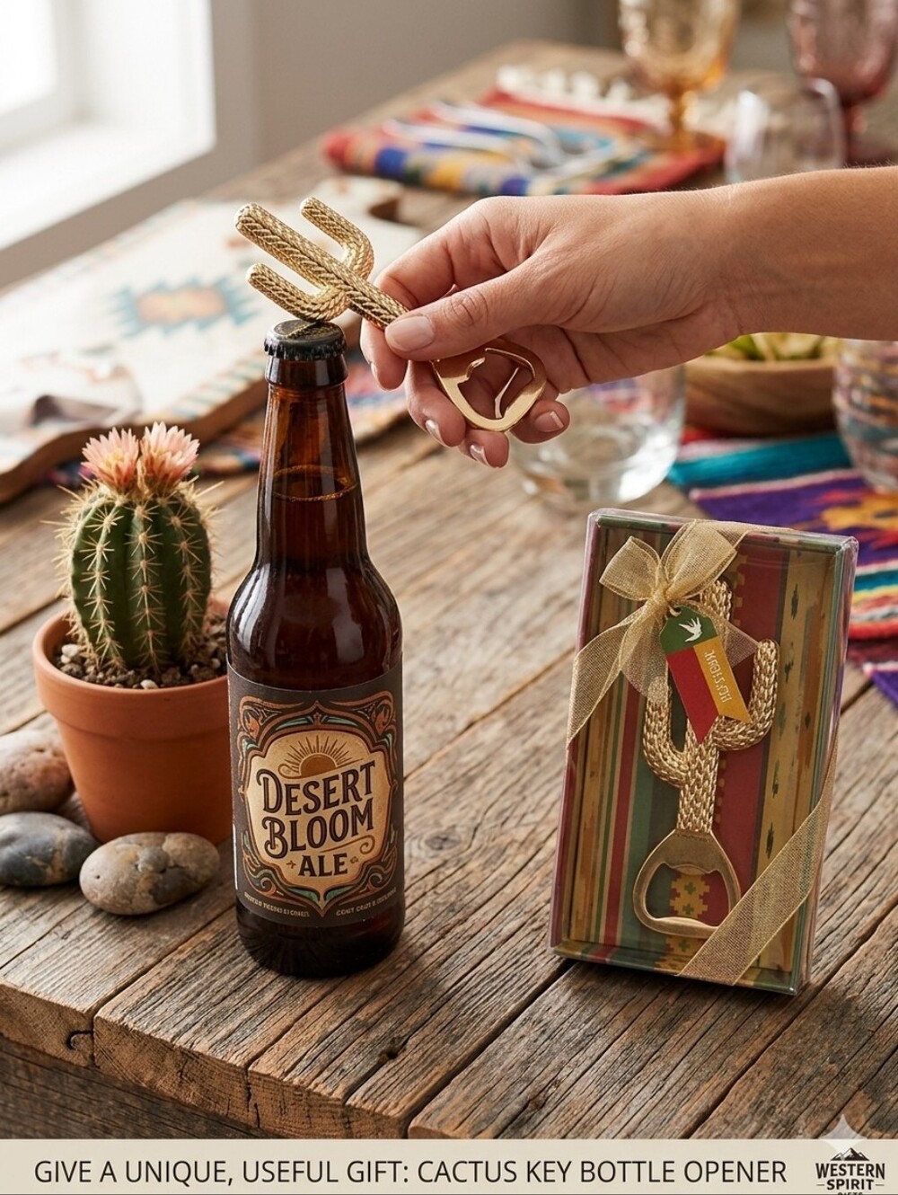 Givey 7/11 Cactus Bottle Opener - Gift Pack